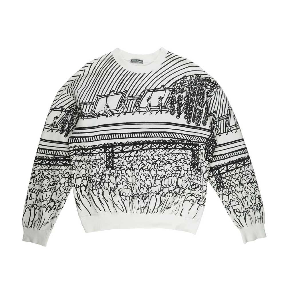 Issey Miyake 80's Tomio Mori Graphic Sweatshirt - image 1