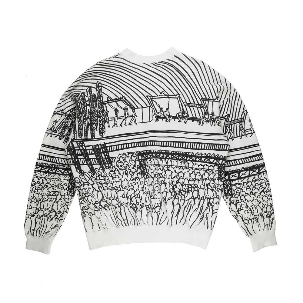 Issey Miyake 80's Tomio Mori Graphic Sweatshirt - image 2