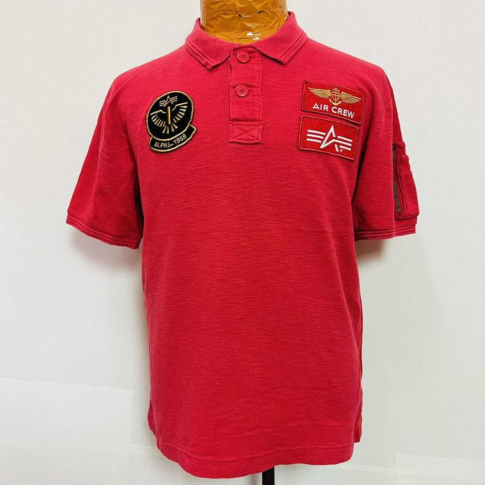 Alpha Industries Alpha Industries Polo Tee Shirt - image 1