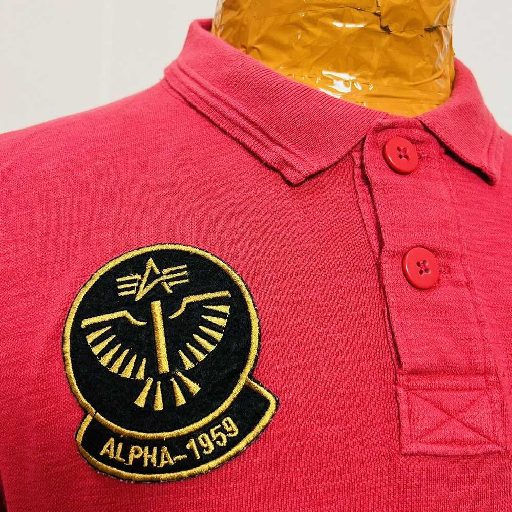 Alpha Industries Alpha Industries Polo Tee Shirt - image 4