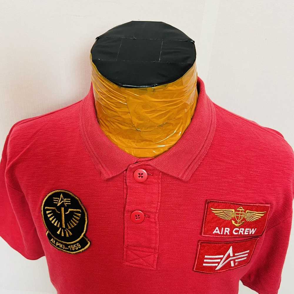 Alpha Industries Alpha Industries Polo Tee Shirt - image 7