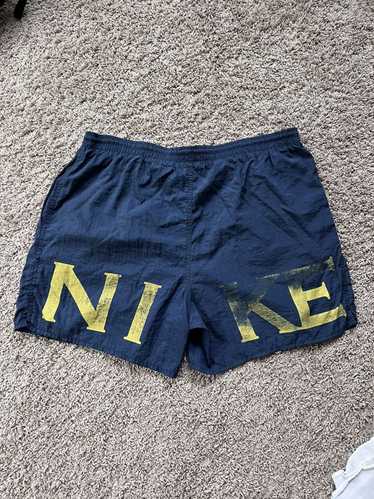 Nike × Vintage Vintage Nike Nylon Spell Out Shorts