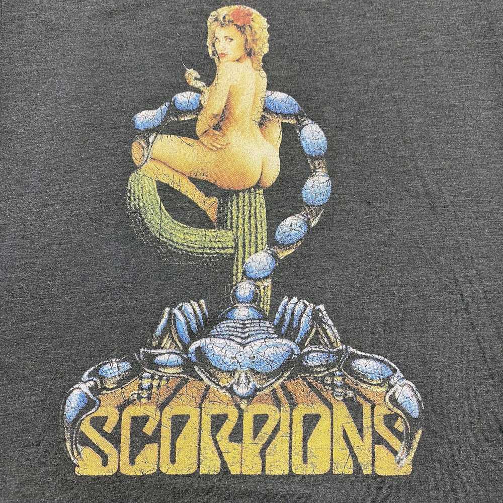 Band Tees × Rock T Shirt × Vintage Scorpions Vint… - image 3