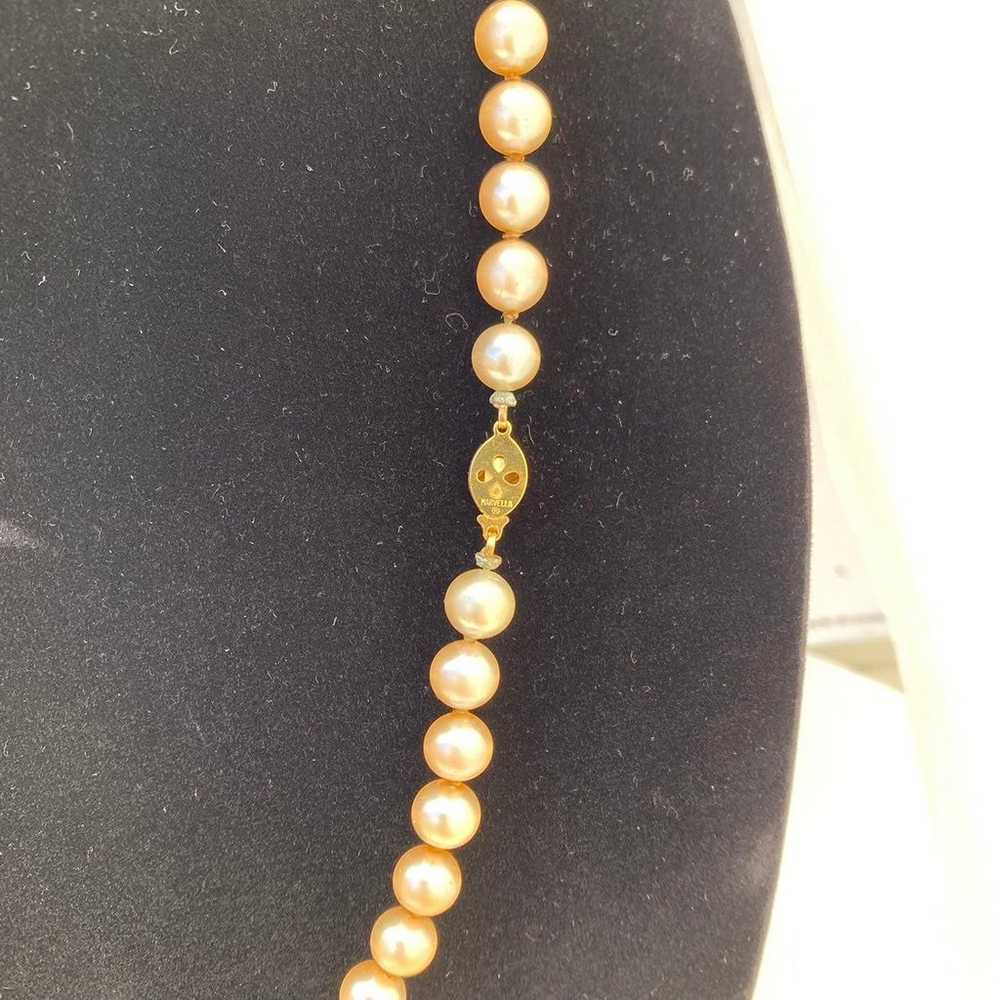 Vintage Marvella Pearl Necklace - image 2