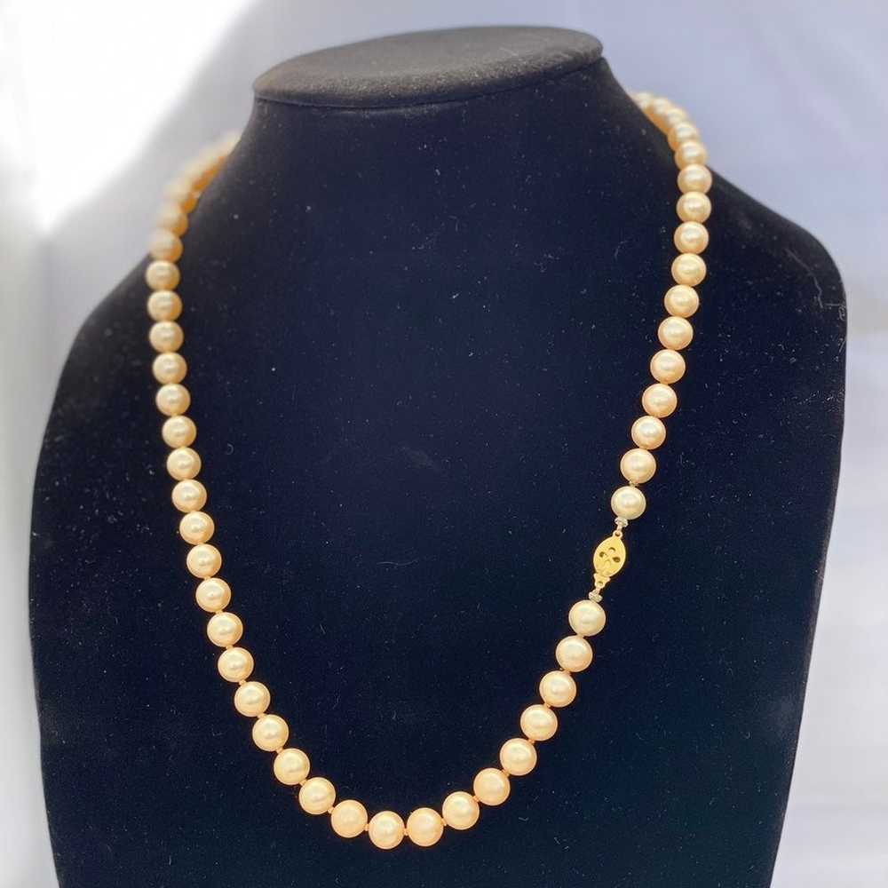 Vintage Marvella Pearl Necklace - image 3