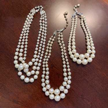 Vintage 1960s, 1970s, 1980s pearls