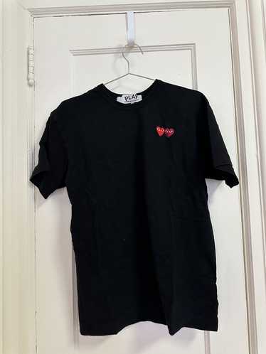 Comme Des Garcons Play Black Double Heart Comme D… - image 1