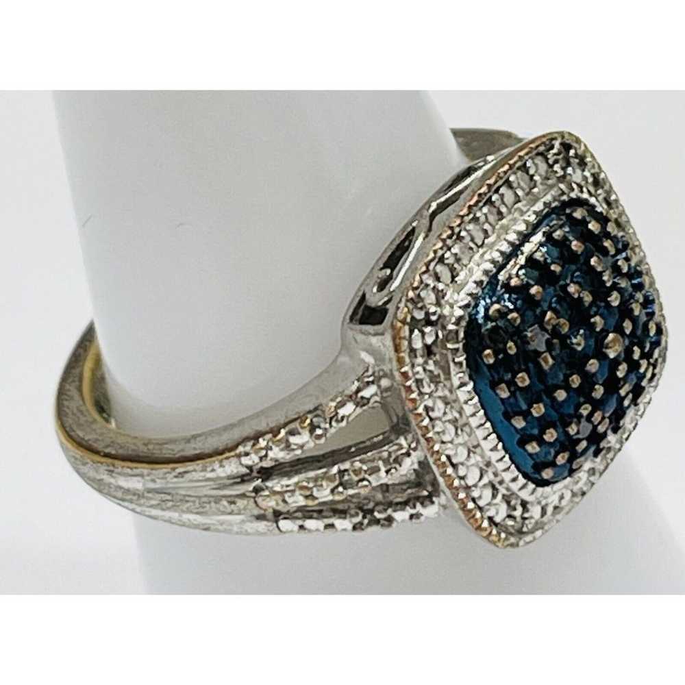 20 PC Vintage to New Jewelry Lot BLUE THEME Brace… - image 10