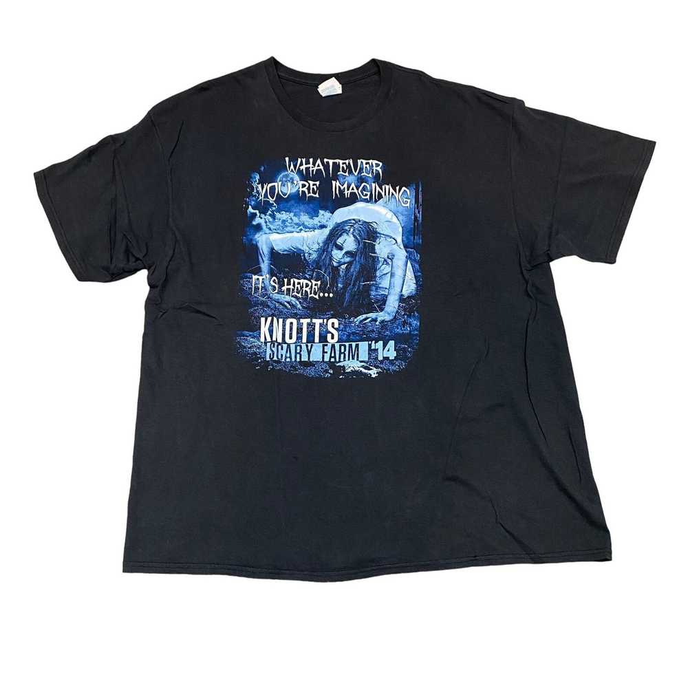 Delta Knotts Scary Farm 2014 Horror Maze T Shirt … - image 1