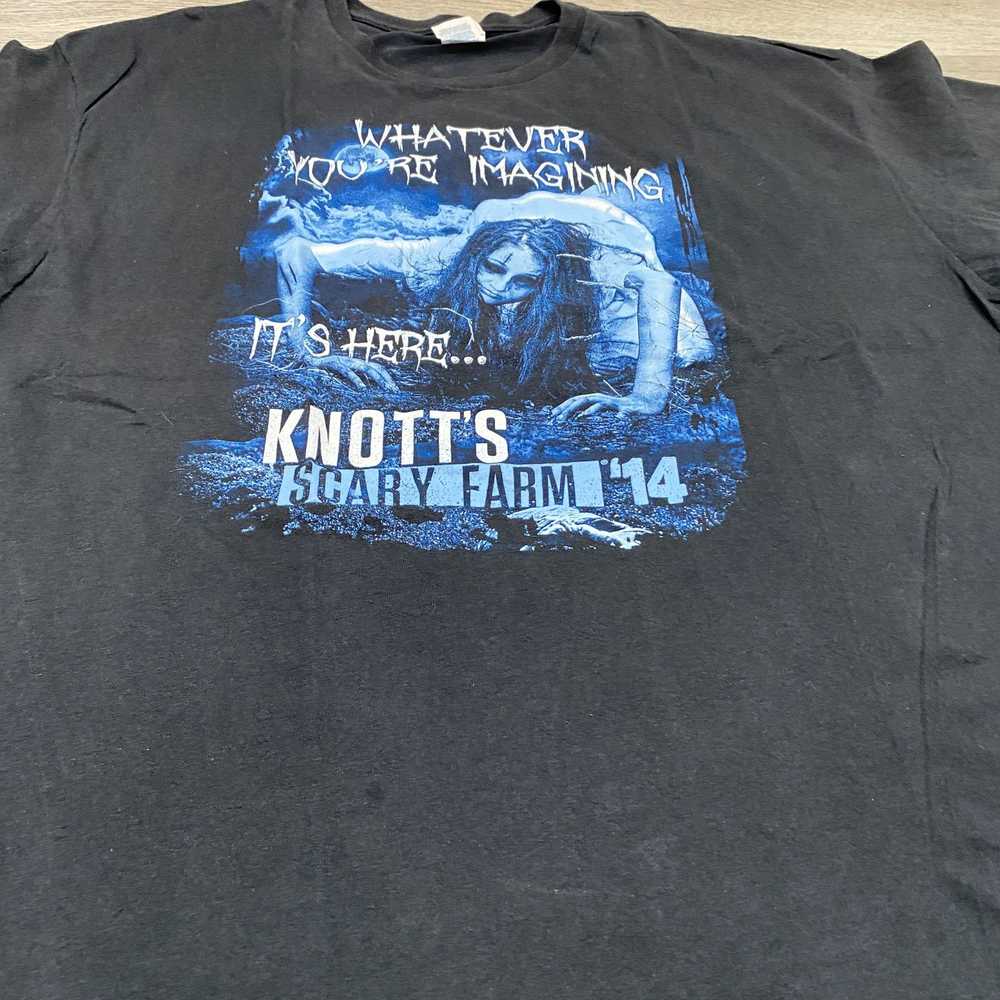 Delta Knotts Scary Farm 2014 Horror Maze T Shirt … - image 8