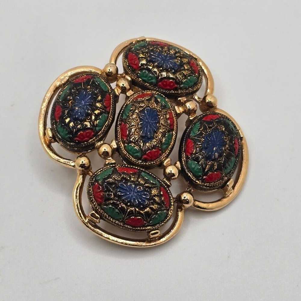 Vintage Sarah Coventry Brooch/Pendant Statement M… - image 9