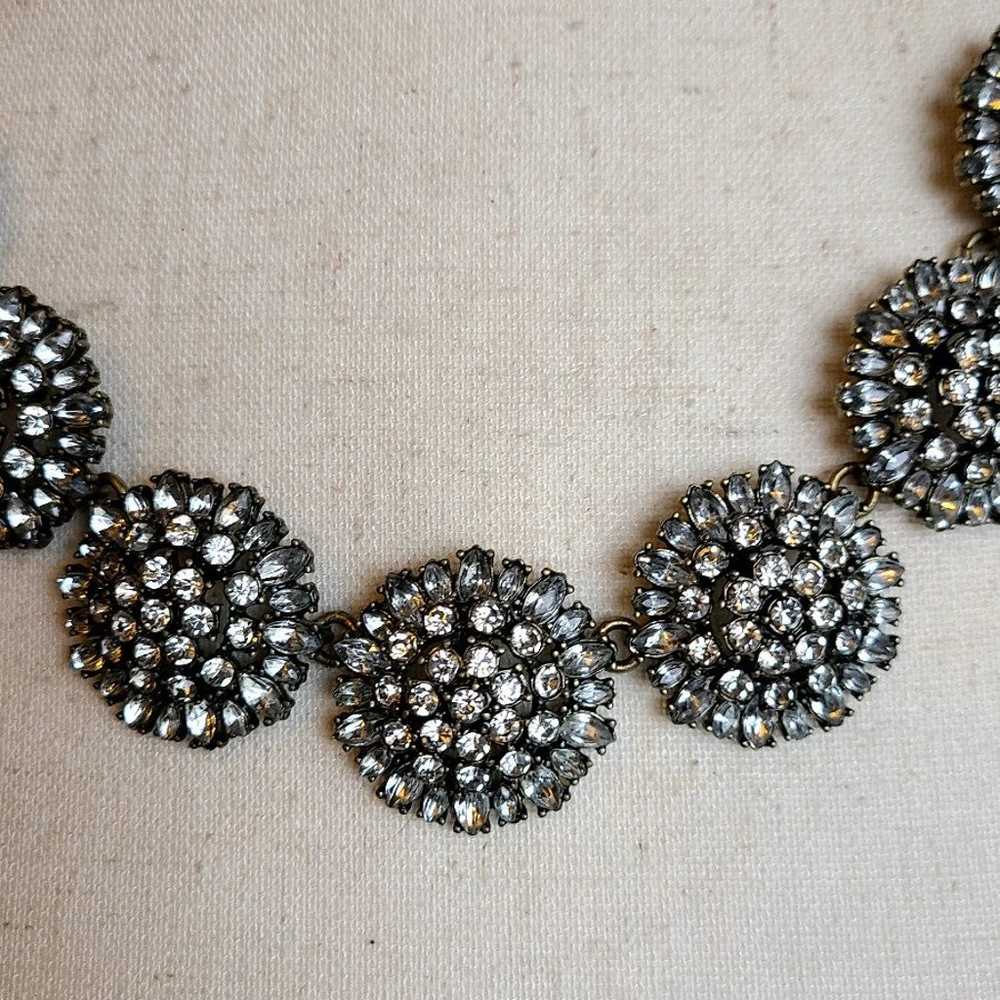 Vintage Rhinestone Statement Necklace - image 4