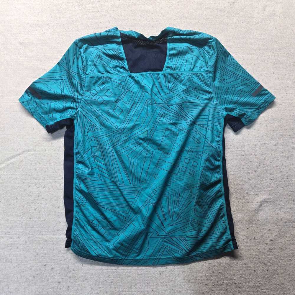 Vintage Russell Dri-Power 360 Shirt Blue Short Sl… - image 7