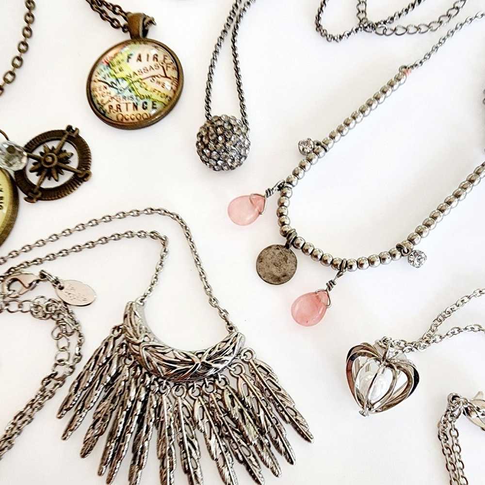 Necklace Lot Vintage Now Estate Finds Lia Sophia … - image 3