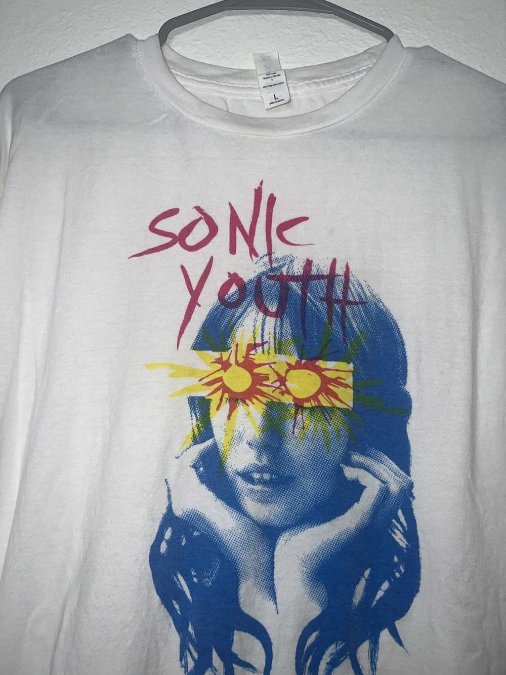 Vintage Sonic youth bootleg t shirt - image 2