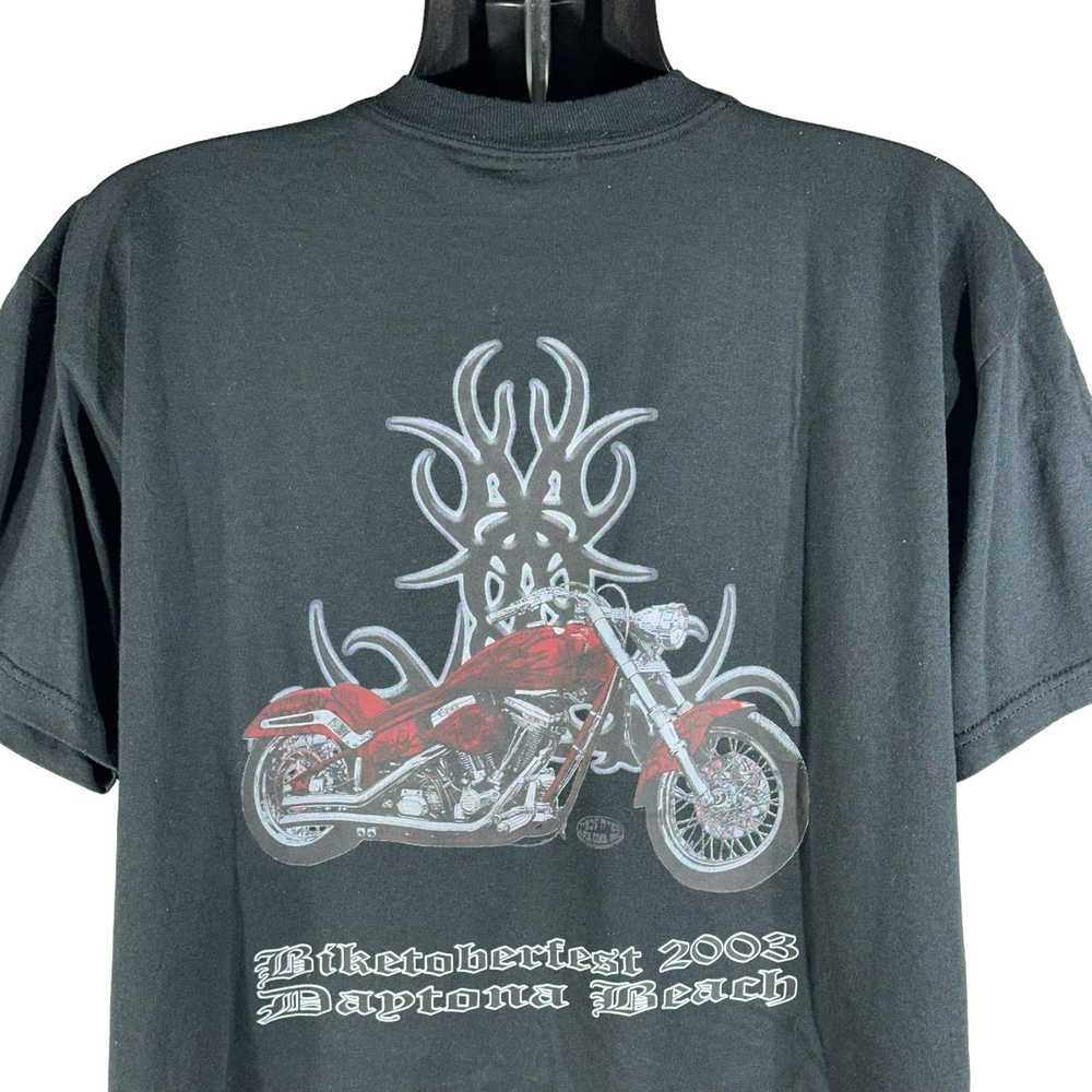 Anvil Vintage Biketoberfest Daytona Beach Tee 2003 - image 4