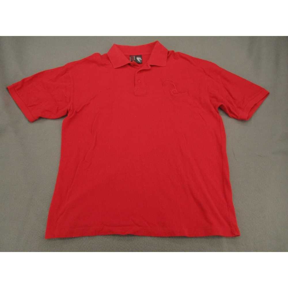 Vintage Red Ape Polo Shirt Mens XL Red Short Slee… - image 1