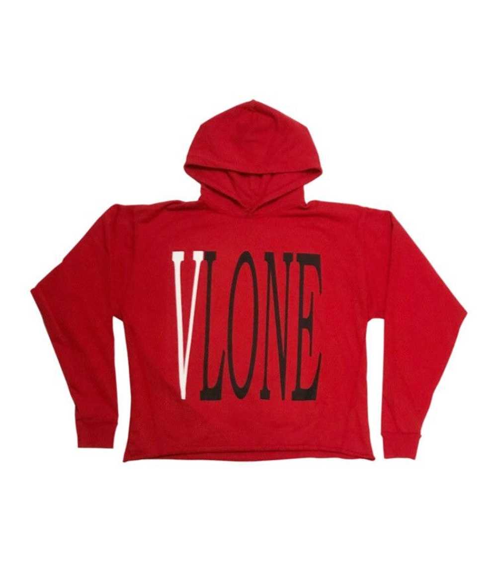 Vlone *Playboi Carti Red ATL Staple Hoodie