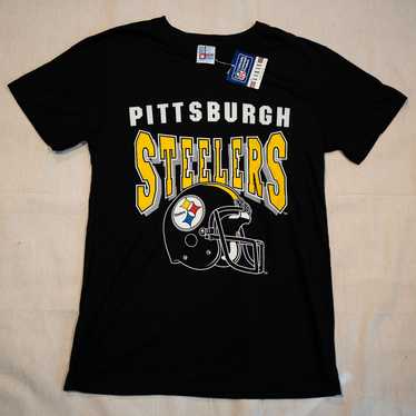 Popular VTG 80s NFL Garan Acrylic Sweater Pittsburg Steelers Mens Size L 1980s Rare