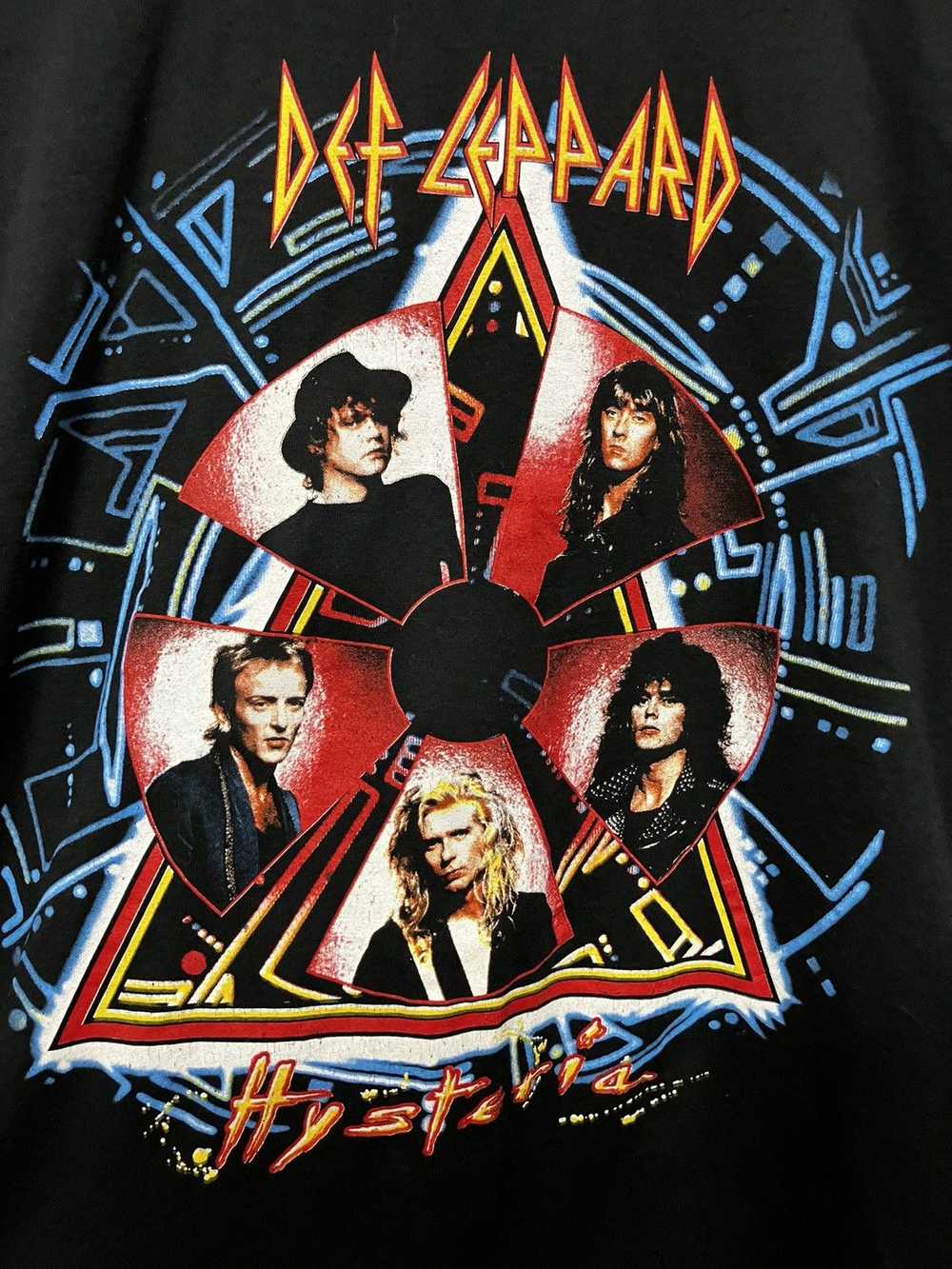 Def Leppard × Screen Stars × Vintage Vintage 1987… - image 2