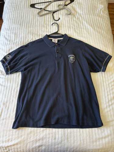 Lacoste Lacoste Navy 75th Anniversary polo size 7