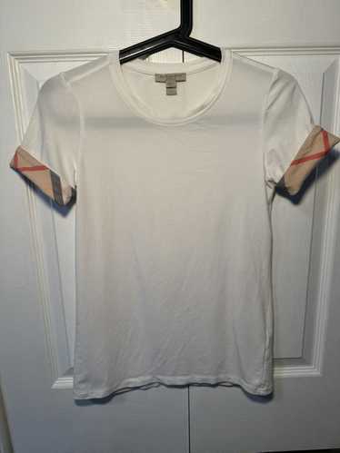 Burberry Burberry white short sleeve simple tee