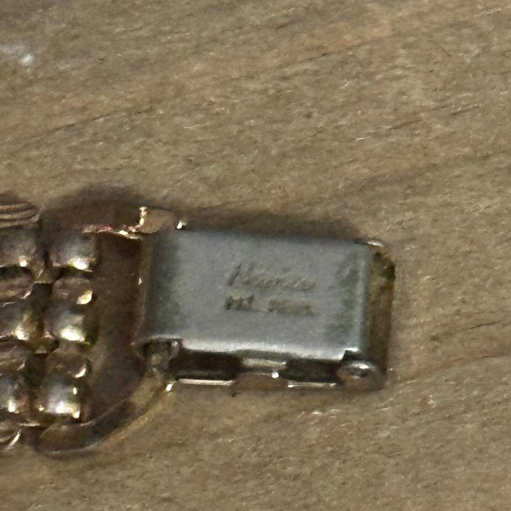 Vintage Napier gate link bracelet - image 3