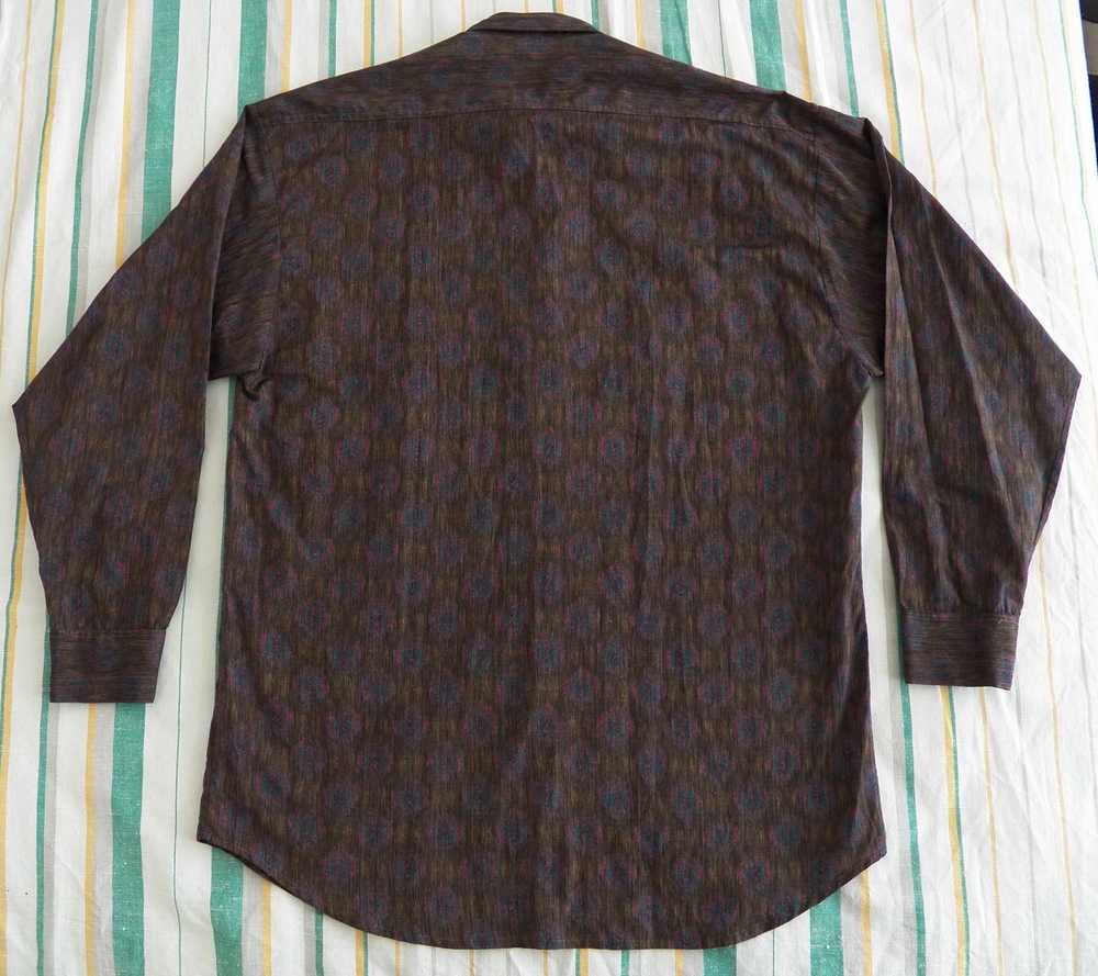 Other × Vintage Vintage NAF NAF MENS SHIRT Brown … - image 7