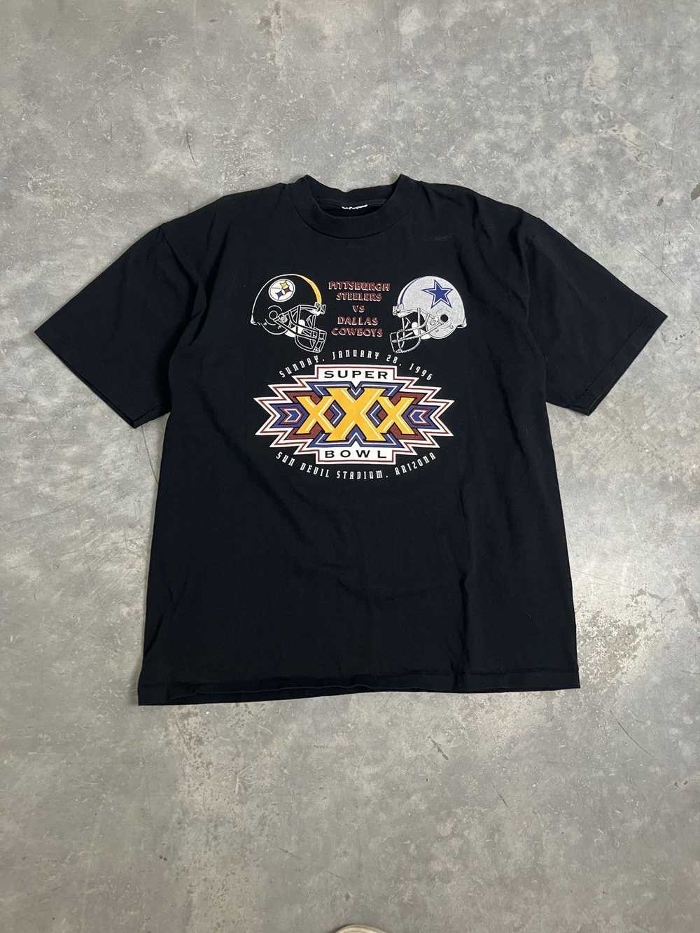 Tee × Tee Shirt × Vintage Vintage 1996 Super Bowl… - image 1