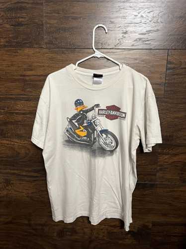 Harley Davidson T-shirt Daffy Duck x Harley Davids