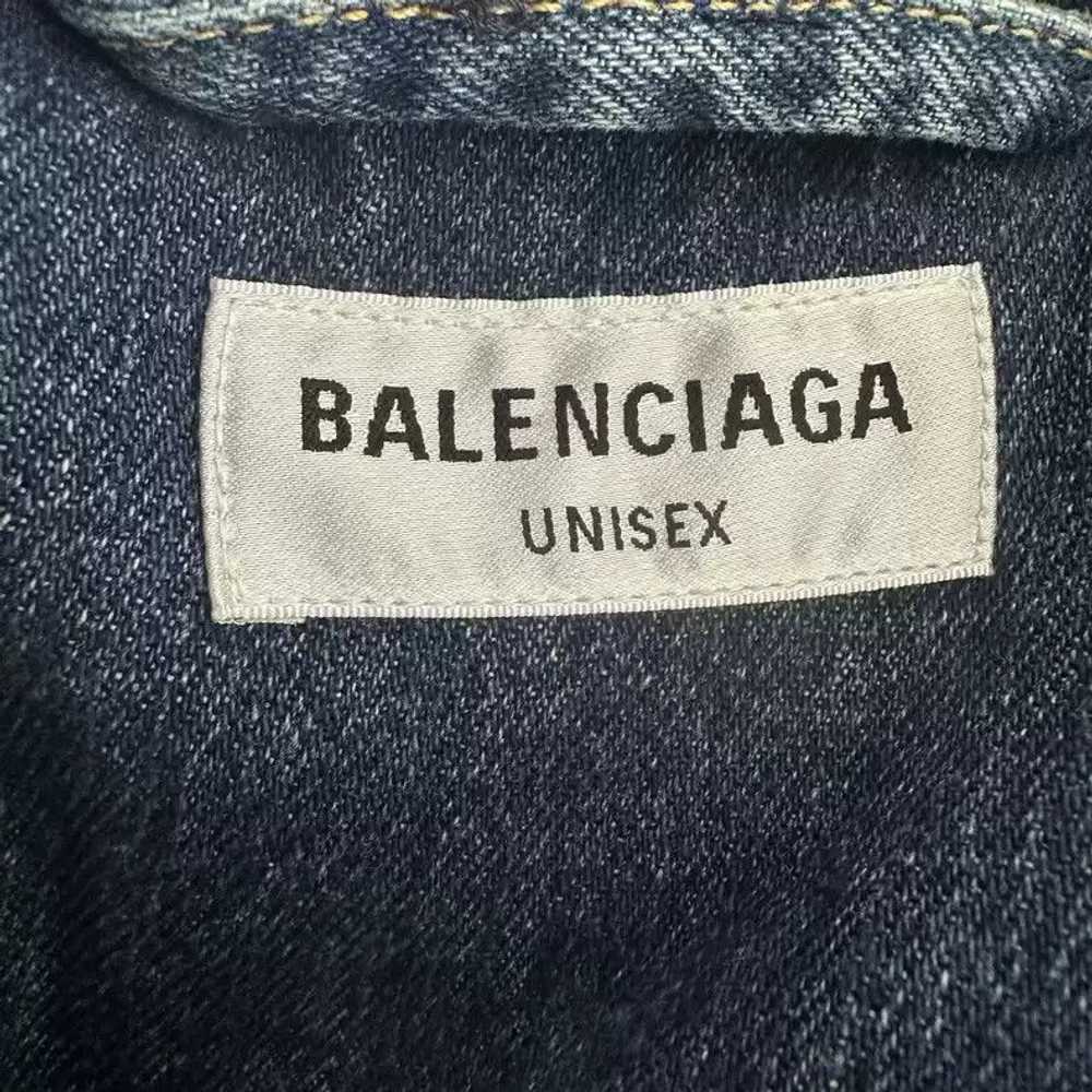 Balenciaga Balenciaga FW22 Padded washed denim co… - image 5