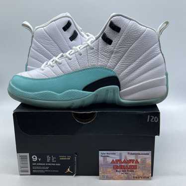 Air Jordan 12 ホワイト/アクア Air Jordan 12 Retro Light Aqua White 510815-100 Size 5-9 | eBay