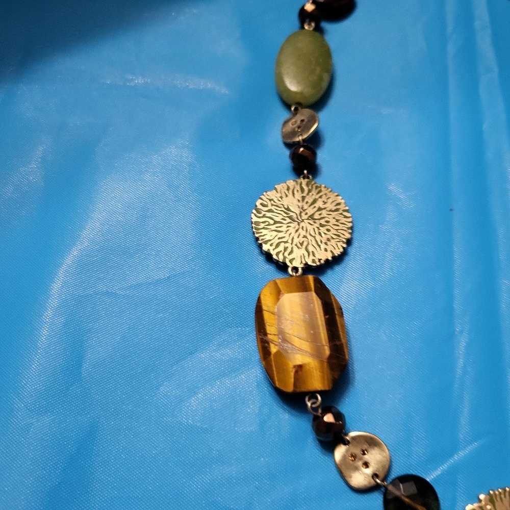 Vintage Sigrid Olsen Multi Stone Necklace - image 3