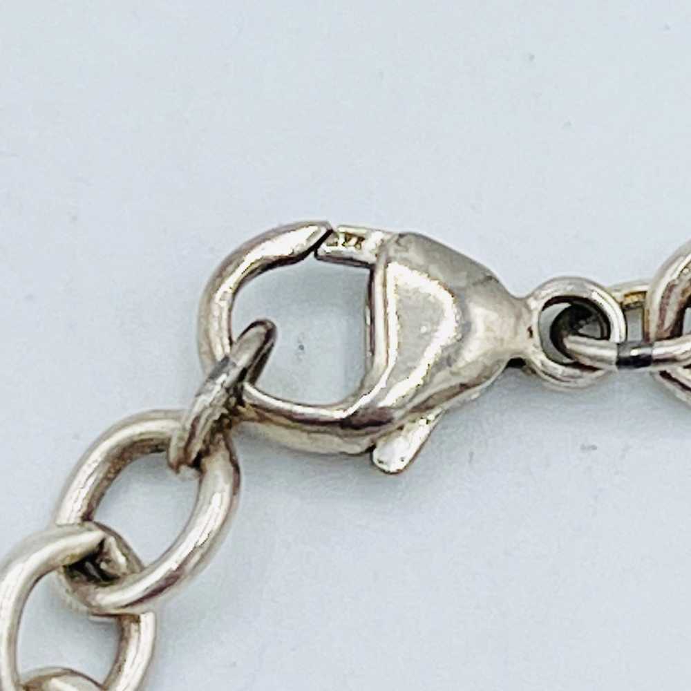 Vintage 925 Silver Teen Charm Bracelet - image 10