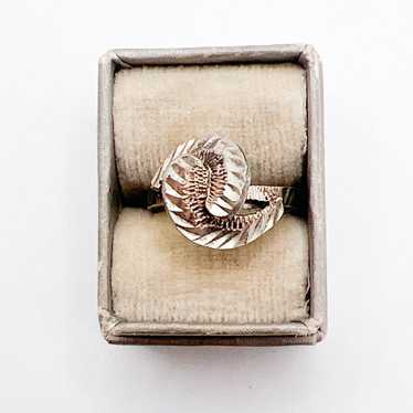 Vintage Cut Sterling Silver Ring