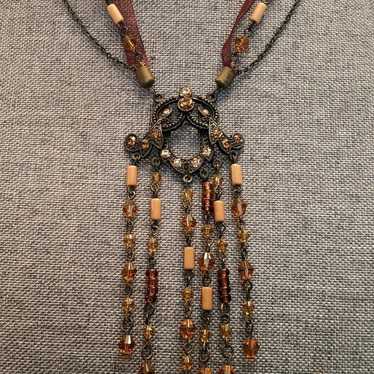 Vintage Triple Strand Necklace