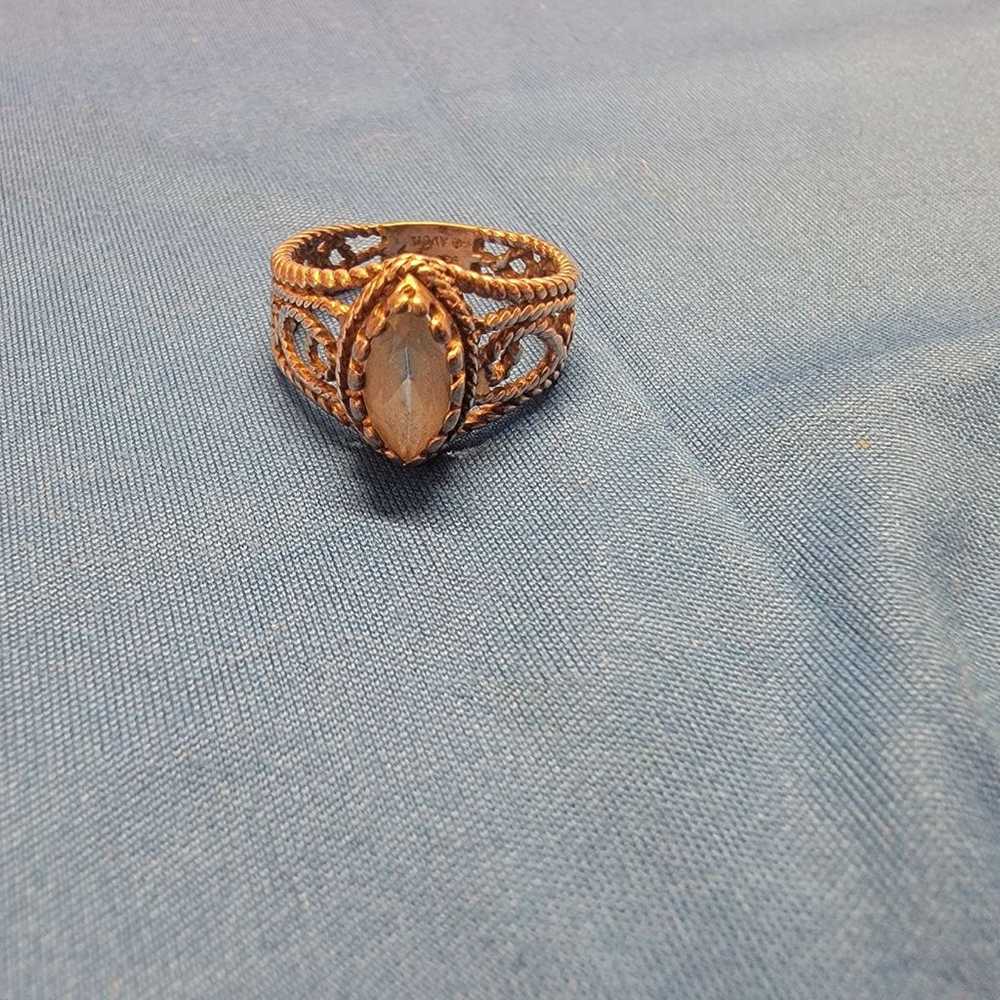 Vintage Avon Sterling Silver ring - image 1