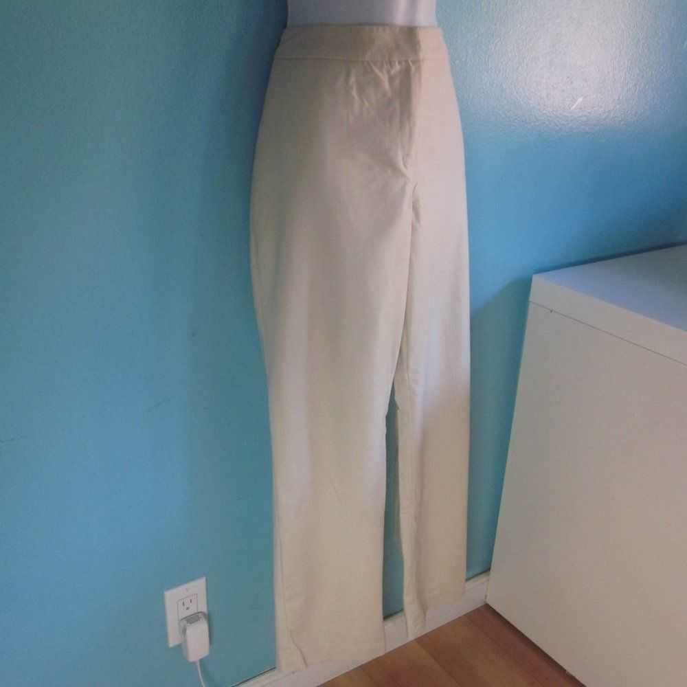 Rachel Zoe Nic & Zoe Womens Size 10 Cream Chino C… - image 10