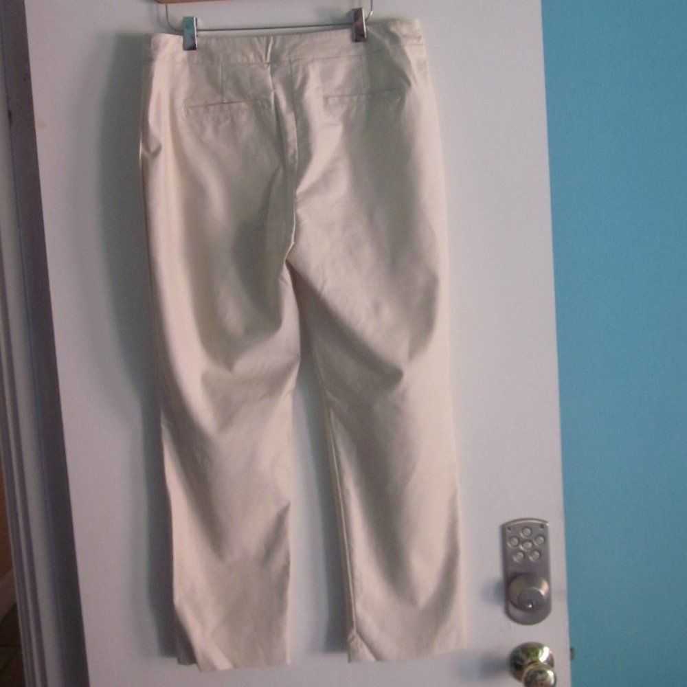 Rachel Zoe Nic & Zoe Womens Size 10 Cream Chino C… - image 4