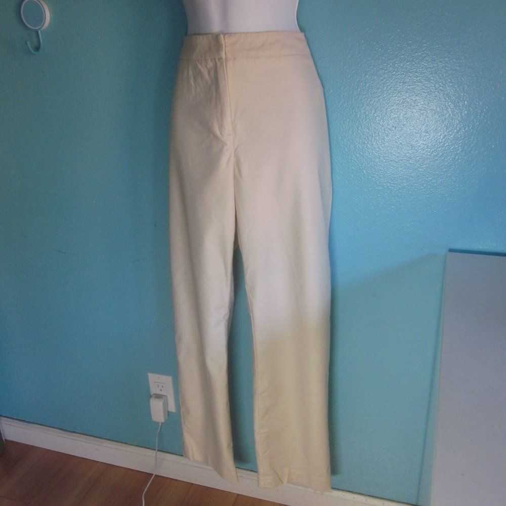 Rachel Zoe Nic & Zoe Womens Size 10 Cream Chino C… - image 5