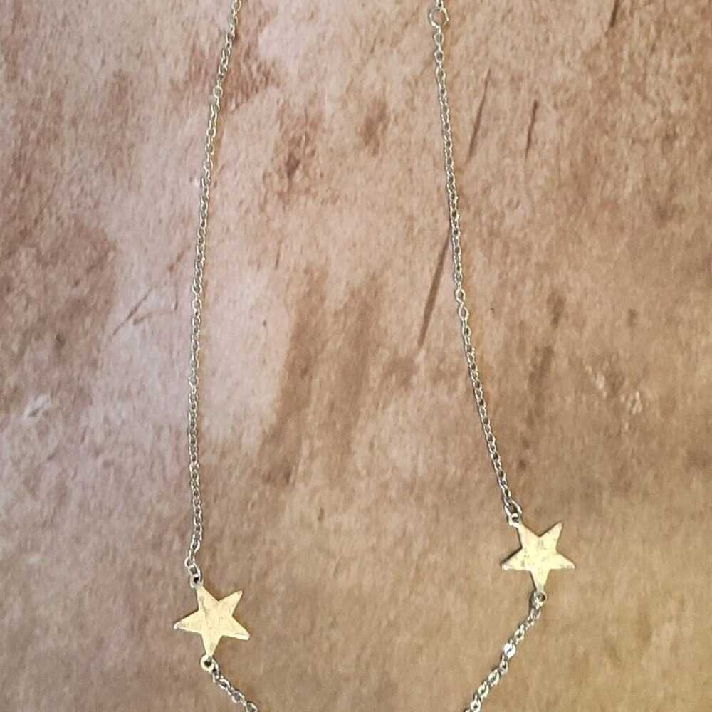 Dainty Vintage Sarah Coventry Star Charms Faux Ma… - image 2