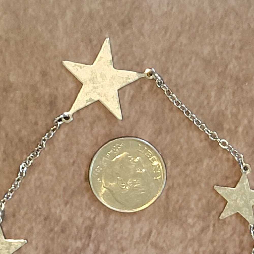 Dainty Vintage Sarah Coventry Star Charms Faux Ma… - image 3