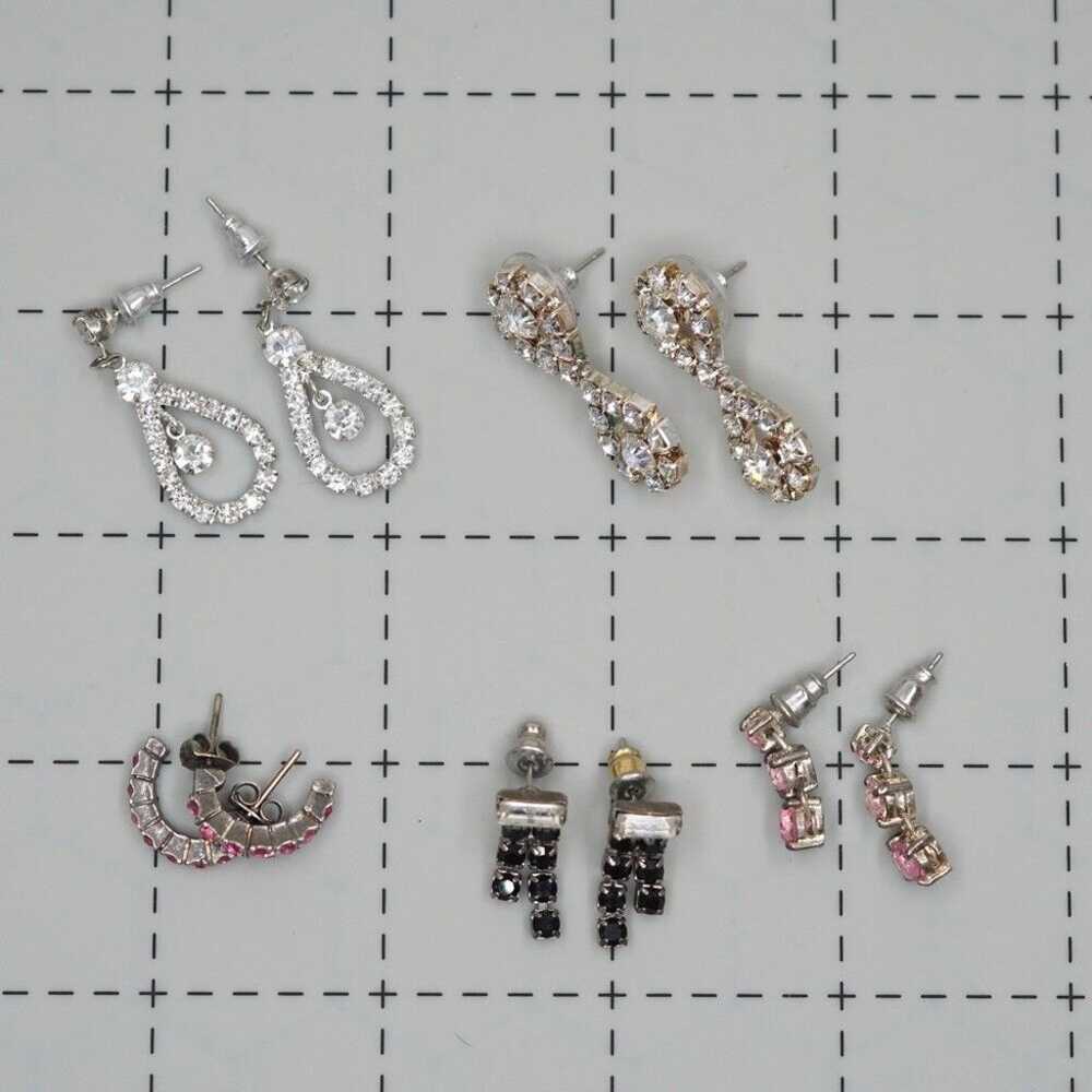 Vintage Post earrings lot 5 STUNNING Pairs Of Pro… - image 2