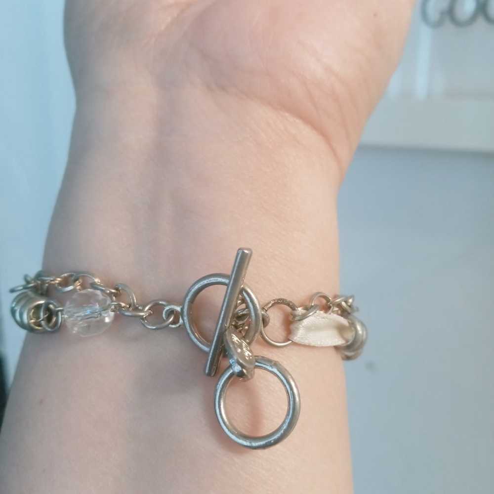 Vintage cookie lee charms bracelet - image 2