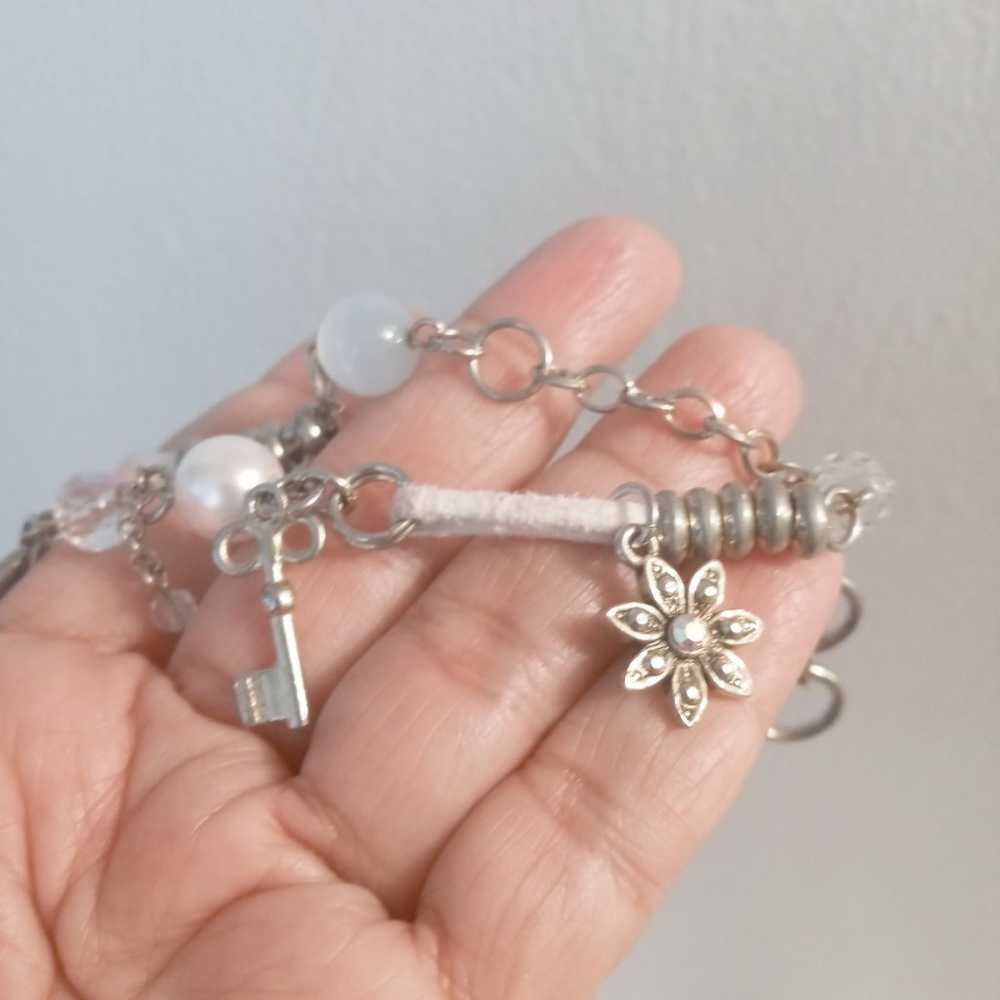 Vintage cookie lee charms bracelet - image 3