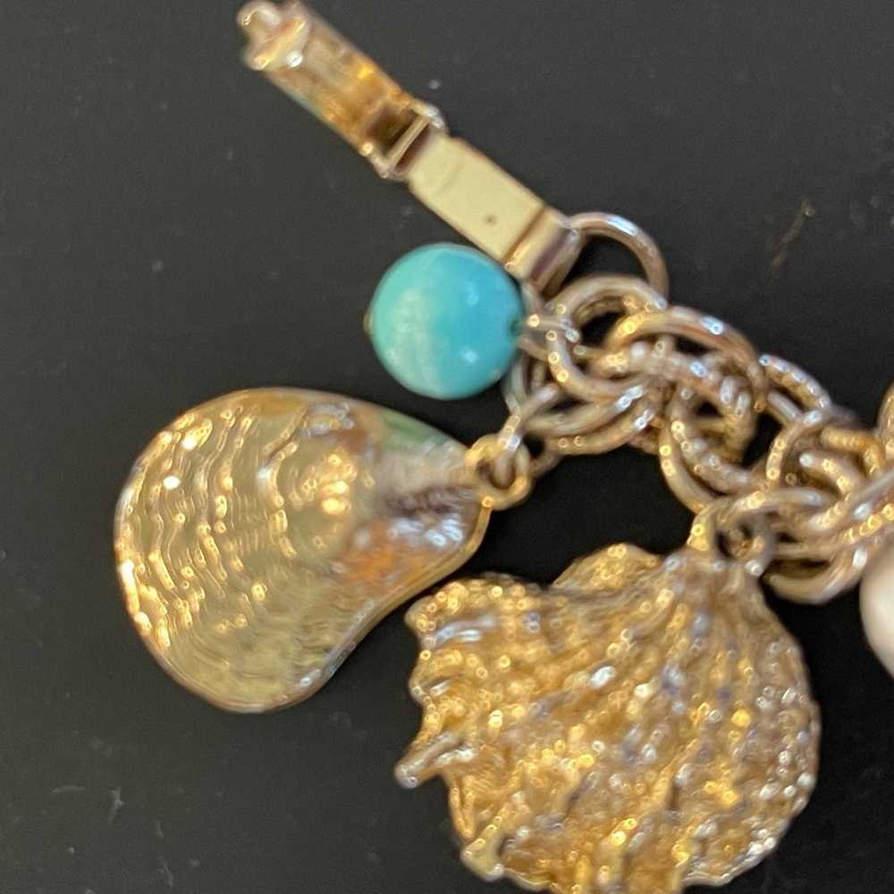 Vintage sea Charm Bracelet - image 6