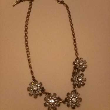 Statement Necklace rhinestone - image 1