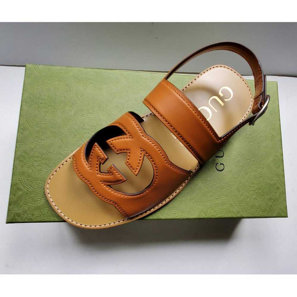 Gucci Leather sandals - image 4