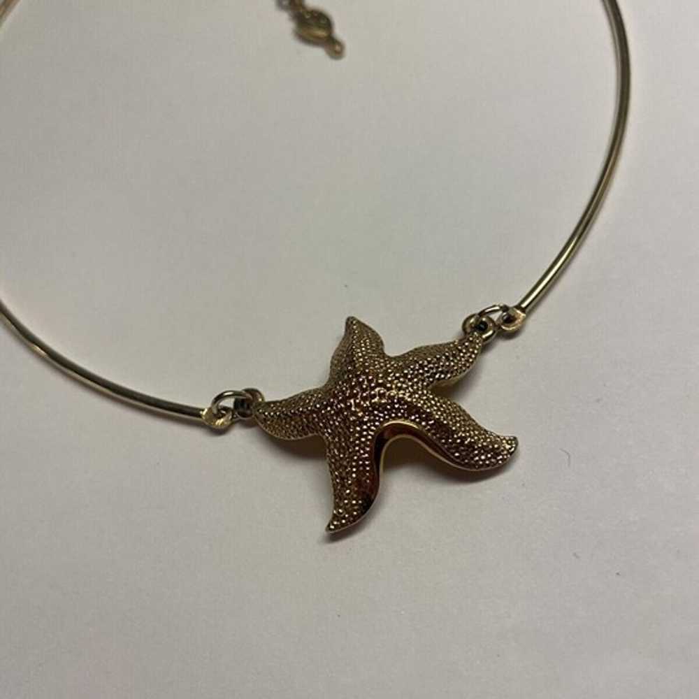 Vintage Sarah Coventry Sea Star Gold Tone Starfis… - image 2