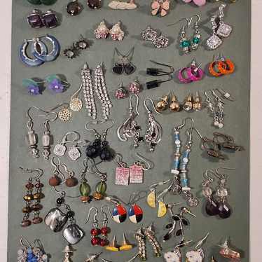 Earring Lot 48 pairs vintage to now